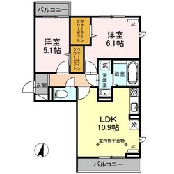 ル クレールの物件間取画像